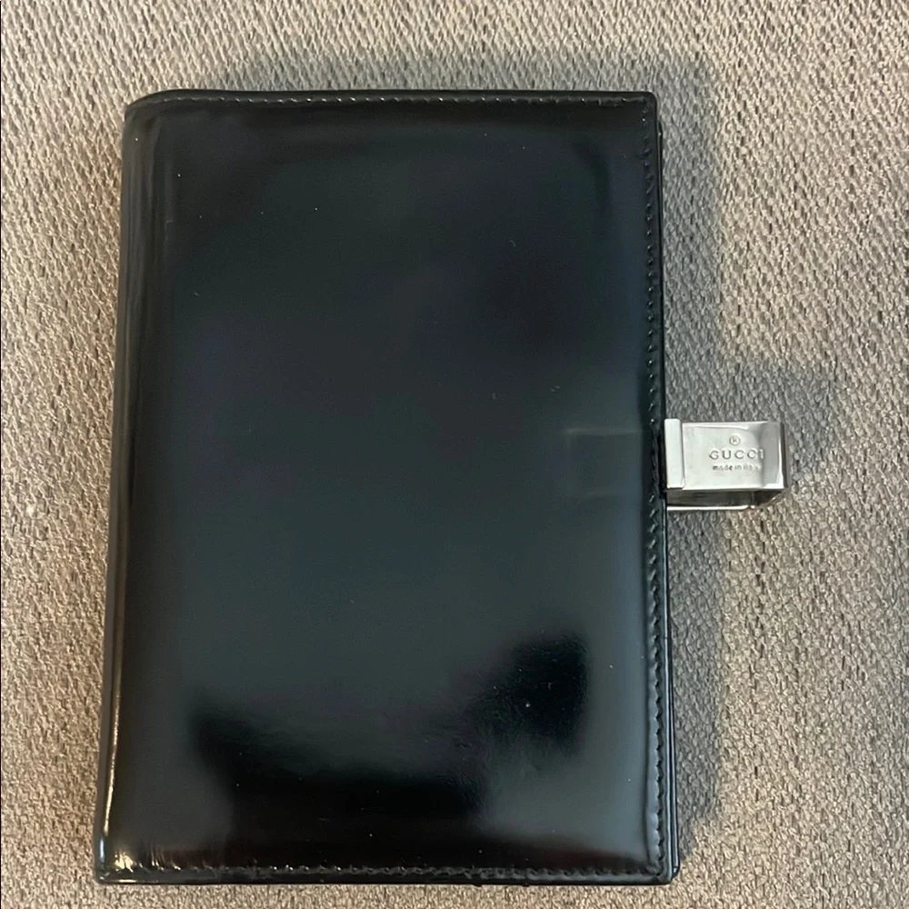 Gucci Black Notebook and Journal Holder